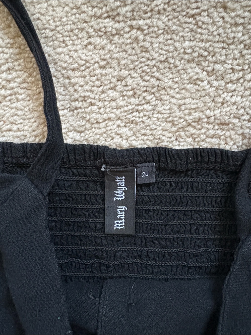 🖤SOLD🖤 Mary Wyatt London | Sister Mary Multi Way Top - Picture 7 of 15